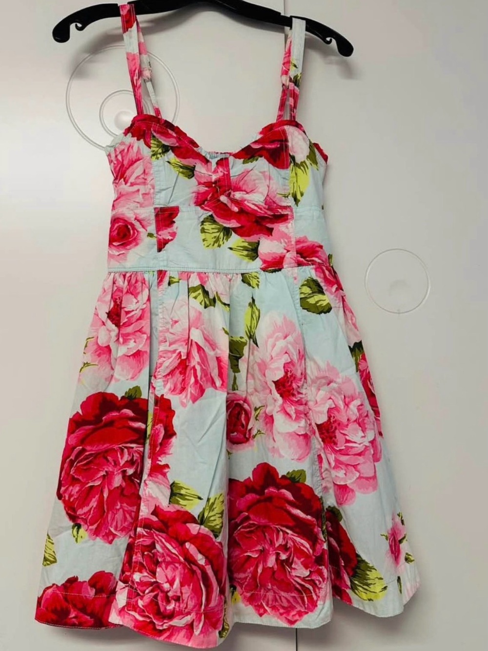 Y2K Abercrombie & Fitch floral mini sundress